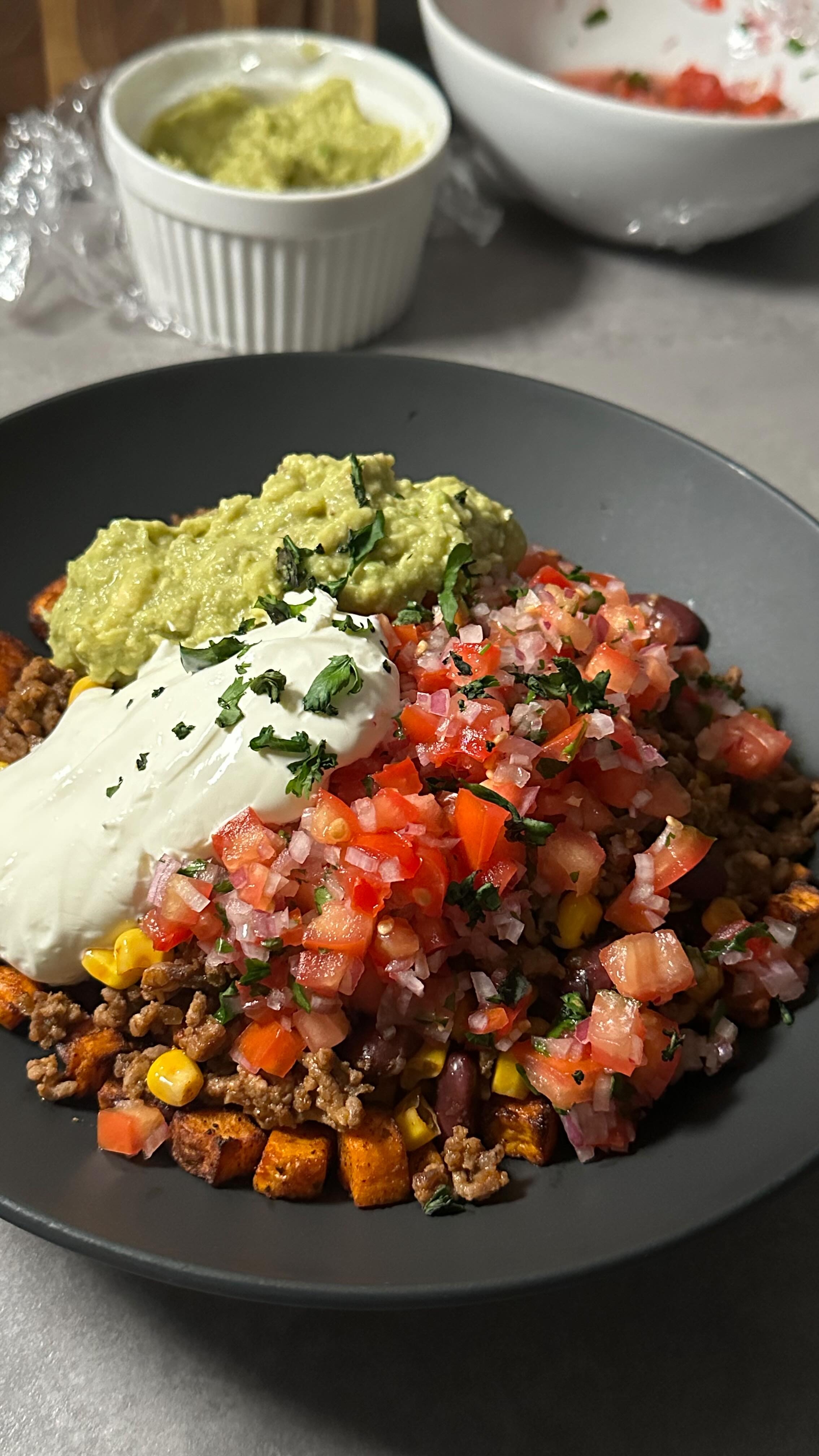 sweet potato Bowl  healthy, easy & delicious