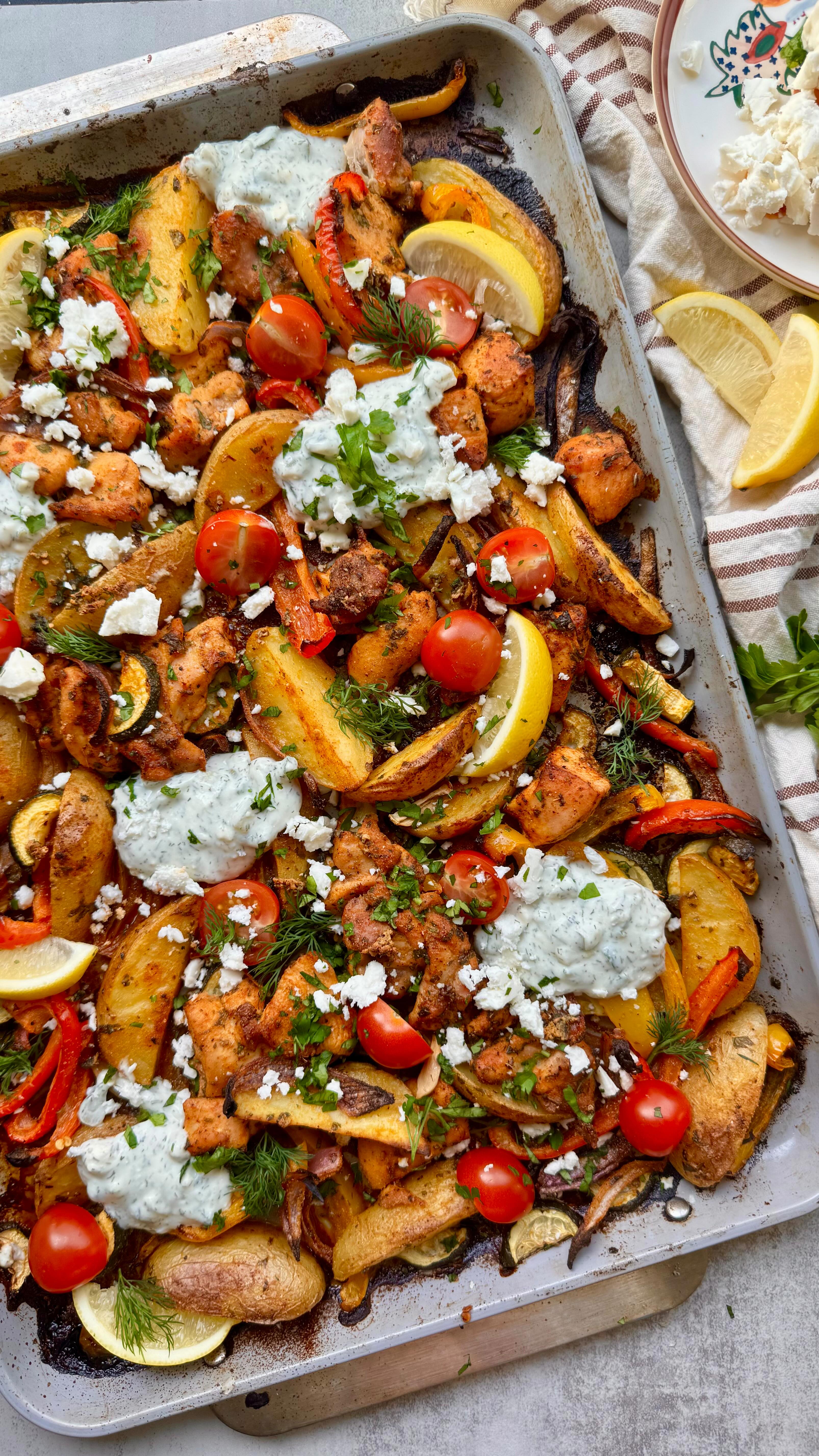 easy eats ep.5 is this super flavorful Greek chicken and pot...